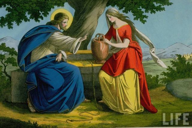 WholeDude - WholeDesigner - Spirit: The Concept of Living Waters. Jesus talks with a Samaritan woman at Jacob's Well near the village of Sychar. Apparently, Jesus was thirsty like any other human being and had asked the woman to serve Him water and carefully explained as to how the physical matter or substance called water can become the "Living Waters" in both physical Life and Spiritual Life.