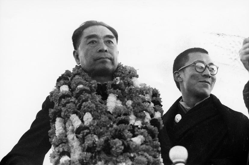 SPECIAL FRONTIER FORCE - THE DECEPTION OF PANCHSHEEL AGREEMENT OF 1954: CHINA'S PRIME MINISTER CHOU EN-LAI HAD VISITED INDIA DURING 1956, ABOUT TWO YEARS AFTER THE SIGNING OF THE PANCHSHEEL AGREEMENT. THIS PHOTO IMAGE IS THE EVIDENCE FOR CHINA'S DECEPTION. CHINA GAVE THE IMPRESSION THAT IT WOULD RESPECT THE POLITICAL INSTITUTION OF THE DALAI LAMA THAT RULED OVER TIBET FOR FOUR CENTURIES.