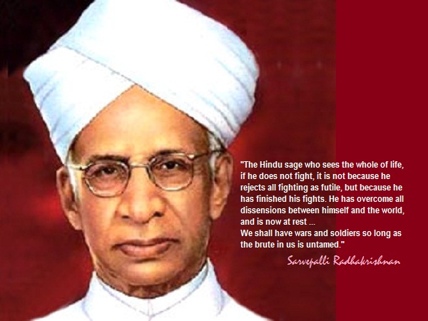 SPIRITUALITY SCIENCE - ESSENCE - IDENTITY - UNITY - EXISTENCE: I RECOGNIZE THE IDENTITY OF THE PERSON AND DESCRIBE HIM AS DR. SARVEPALLI RADHAKRISHNAN FOR MAN ALWAYS EXISTS WITH A DIFFERENTIATED FORM THAT IS GIVEN A PROPER NAME. THIS INDIAN PHILOSOPHER HAD INTERPRETED INDIAN SCHOOLS OF THOUGHT IN SEVERAL BOOKS THAT HE HAD AUTHORED. IN MY OPINION, HE DID NOT EMPHASIZE THE IMPORTANCE OF UNITY AND EXISTENCE IN HIS ANALYSIS OF THE MEANING OF GOD(BRAHMAN) AND SOUL(ATMAN OR JEEVATMA).