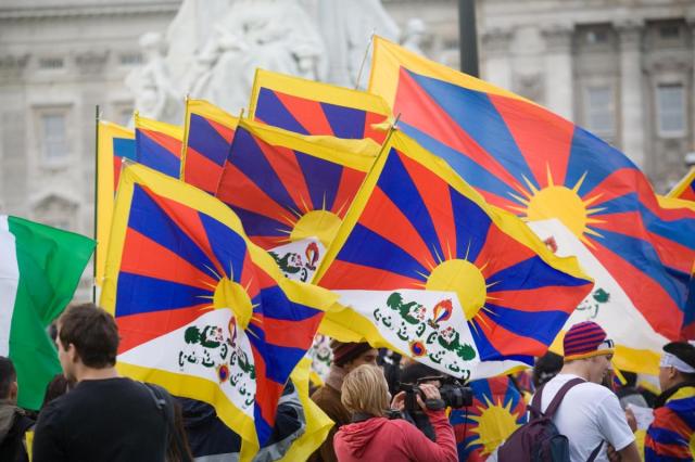 THE  BATTLE  OF  RIGHT  AGAINST  MIGHT  : 56TH  ANNIVERSARY  OF  TIBETAN  NATIONAL  UPRISING  DAY .  SEEKING  JUSTICE  IN  OCCUPIED  TIBET .  OCCUPATION  IS  UNJUST,  ILLEGAL , AND  IS  A  LIE  IMPOSED  BY  CHINA .