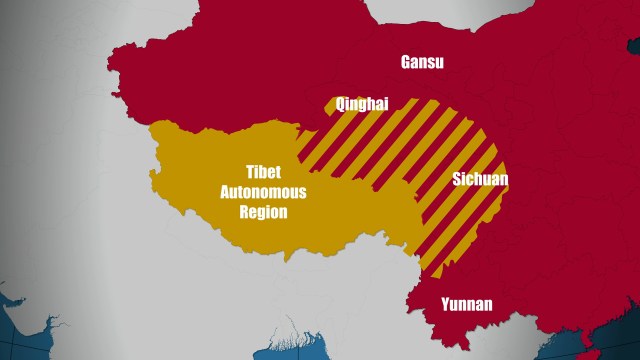 Special Frontier Force Joins Tibetan Prayers for Unity and Solidarity. Tibetan Territory is fragmented by Red China -  Subjugator -  Occupation  of Tibet