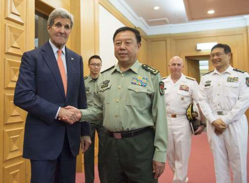 THE  EVIL  RED  EMPIRE -  RED  CHINA - LIAR :  GENERAL  FAN CHANGLONG, VICE-CHAIRMAN CENTRAL MILITARY COMMISSION, BEIJING  VISITED  PENTAGON  ON  JUNE 11, 2015.