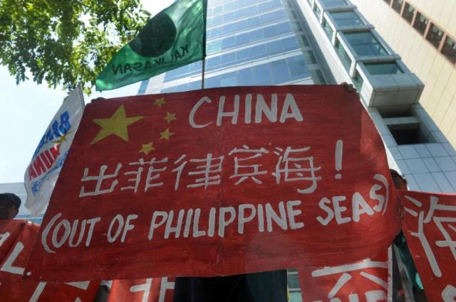 THE EVIL RED EMPIRE - RED CHINA VS PHILIPPINES - FILIPINO PROTEST ON MAY 11, 2015.