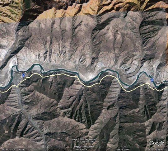 ... china begins building dam on image source china begins building dam on